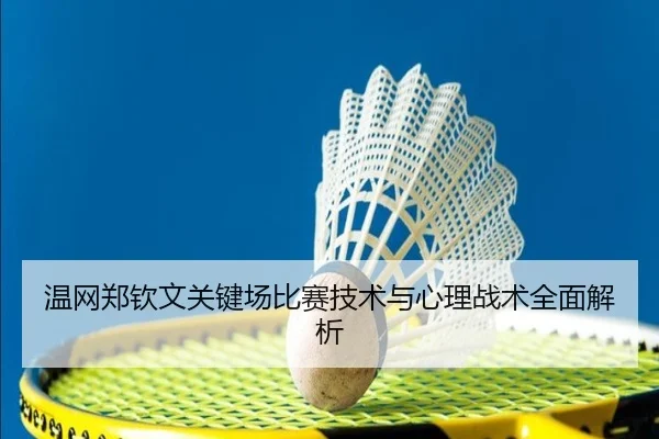 温网郑钦文关键场比赛技术与心理战术全面解析